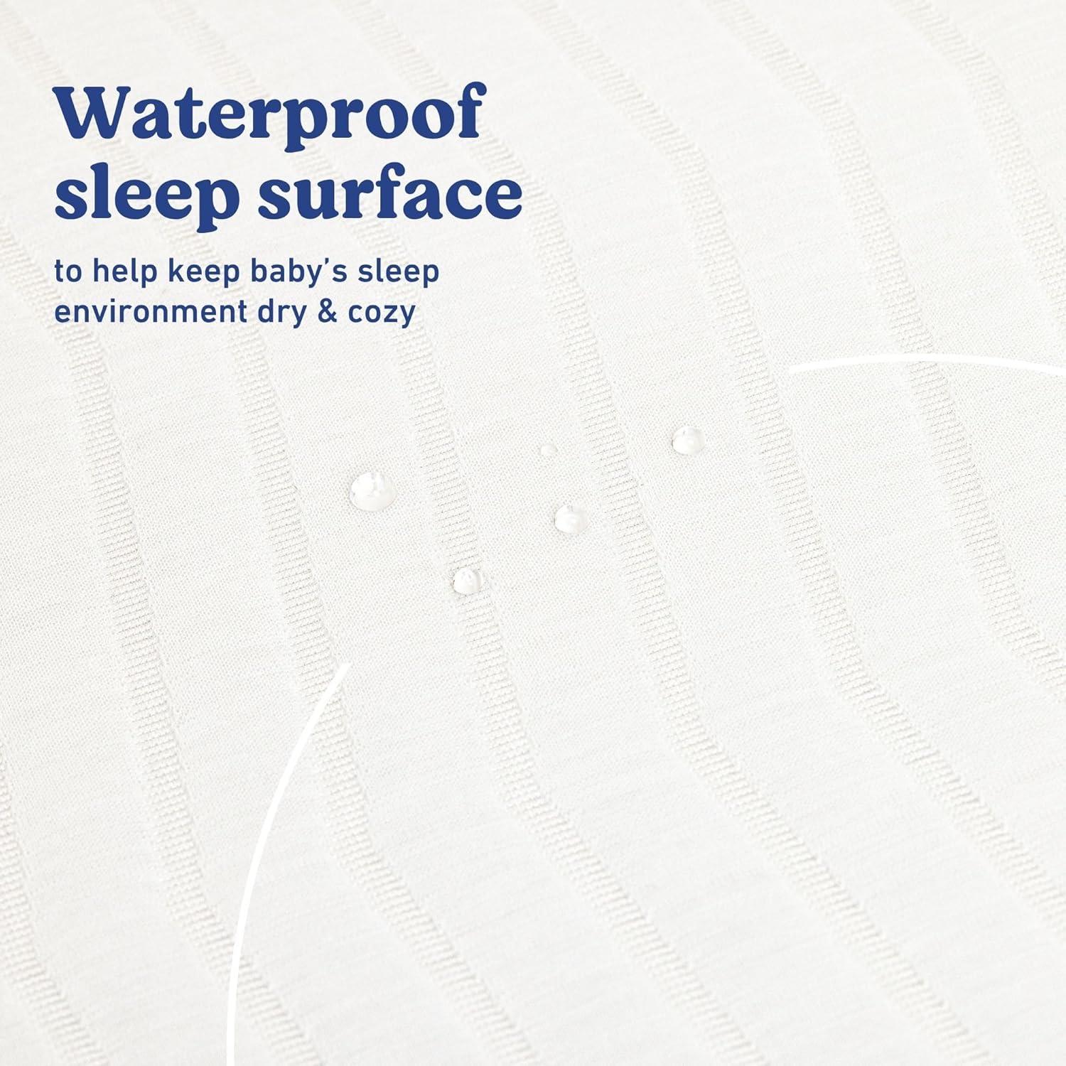 imageGraco 6Inch DualComfort Crib ampamp Toddler Mattress GREENGUARD Gold CertiPURUS Certified Foam Machine Washable Cover with 100 Waterproof Surface Fits Standard Full Size Baby Crib and Toddler BedMattress