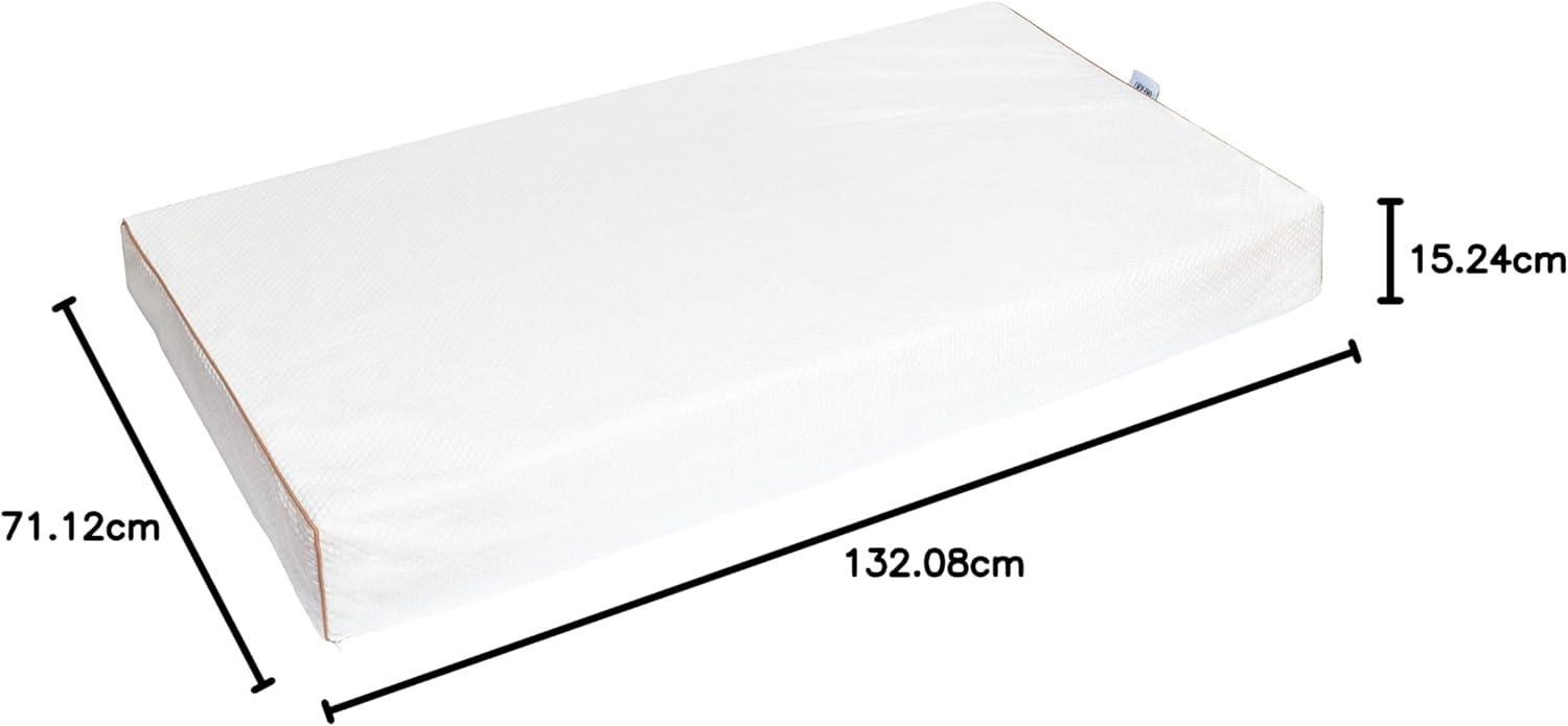 imageGraco 6Inch DualComfort Crib ampamp Toddler Mattress GREENGUARD Gold CertiPURUS Certified Foam Machine Washable Cover with 100 Waterproof Surface Fits Standard Full Size Baby Crib and Toddler BedMattress