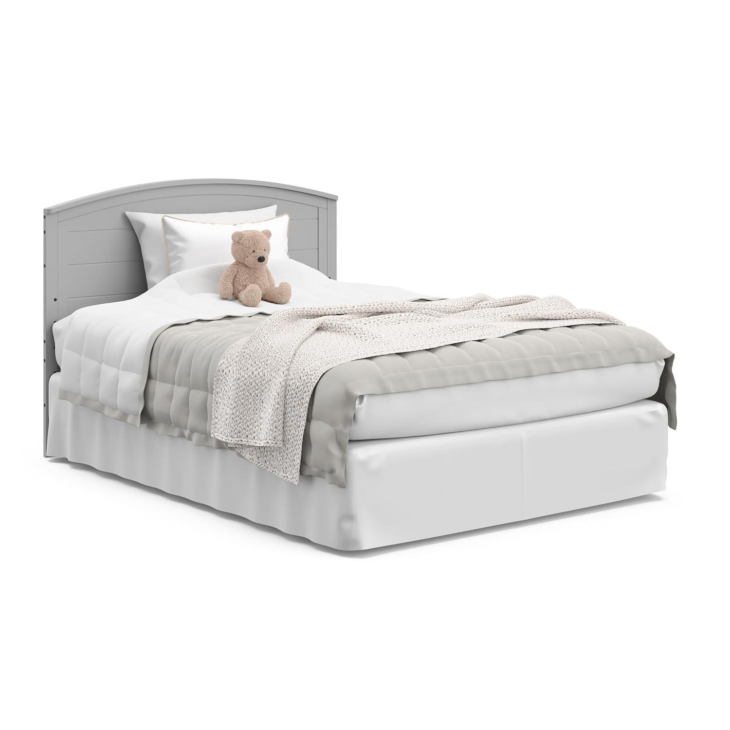 imageGraco Bellwood 5in1 Convertible Crib ampamp Changer with Drawer Black GREENGUARD Gold Certified FullSize Storage Drawer Converts to Toddler Bed and FullSize BedPebble Gray