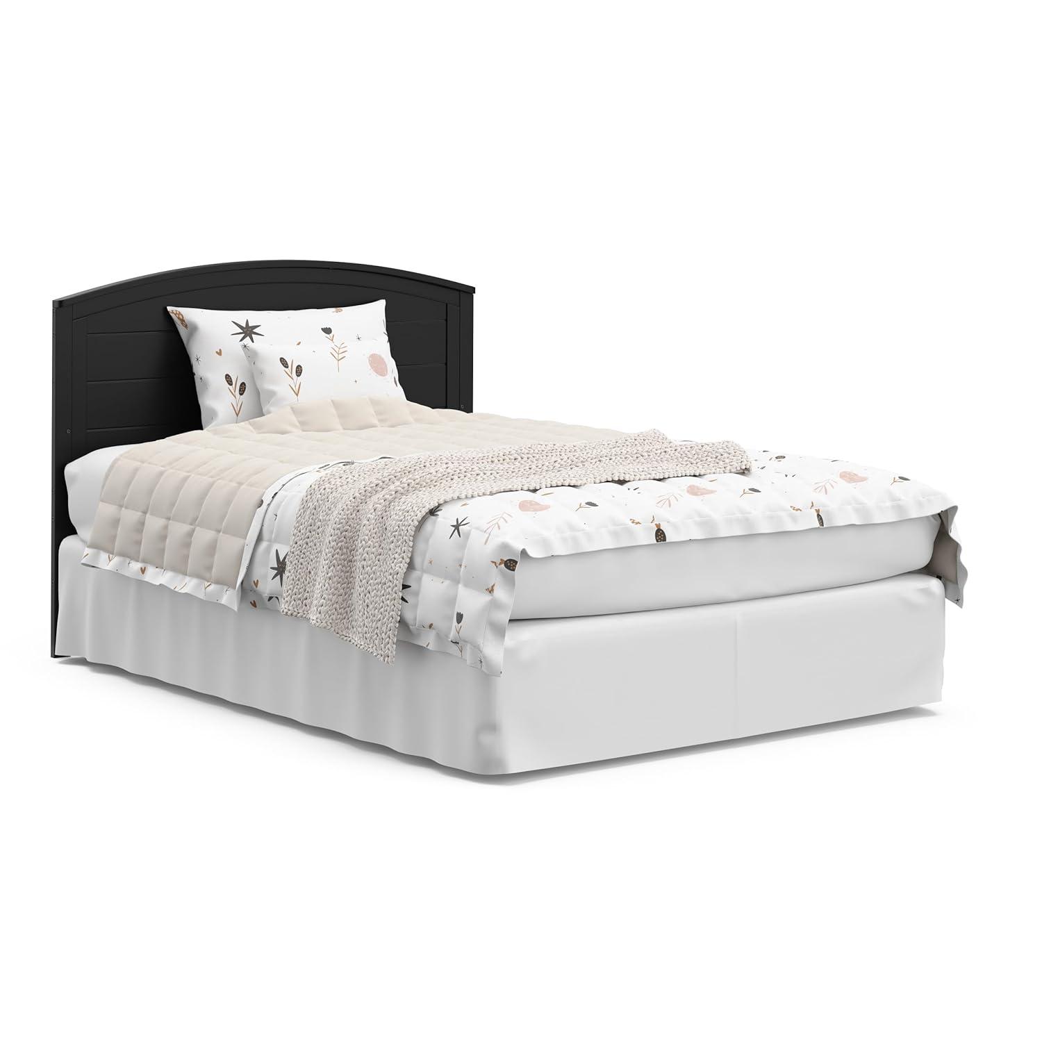 imageGraco Bellwood 5in1 Convertible Crib ampamp Changer with Drawer Black GREENGUARD Gold Certified FullSize Storage Drawer Converts to Toddler Bed and FullSize BedBlack