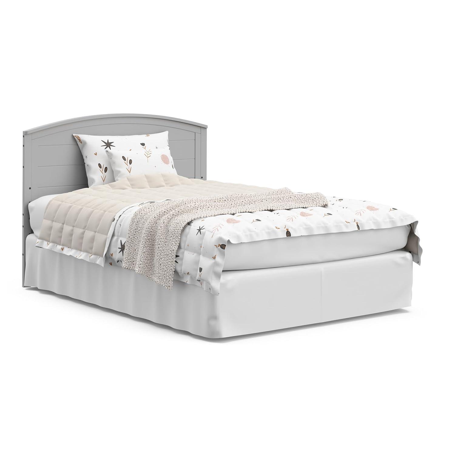 imageGraco Bellwood 5in1 Convertible Crib ampamp Changer with Drawer Black GREENGUARD Gold Certified FullSize Storage Drawer Converts to Toddler Bed and FullSize BedPebble Gray