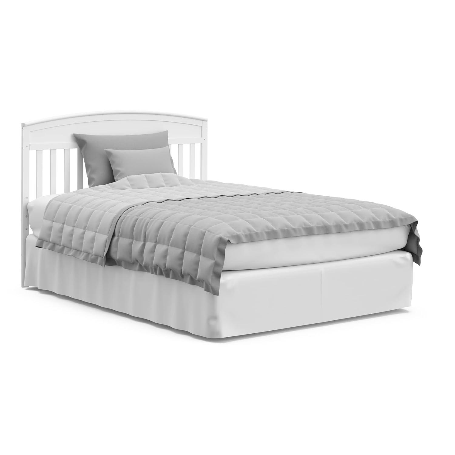 imageGraco Benton 5in1 Convertible Crib White GREENGUARD Gold Certified Converts from Baby Crib to Toddler Bed Daybed and FullSize Bed Fits Standard FullSize Crib MattressWhite