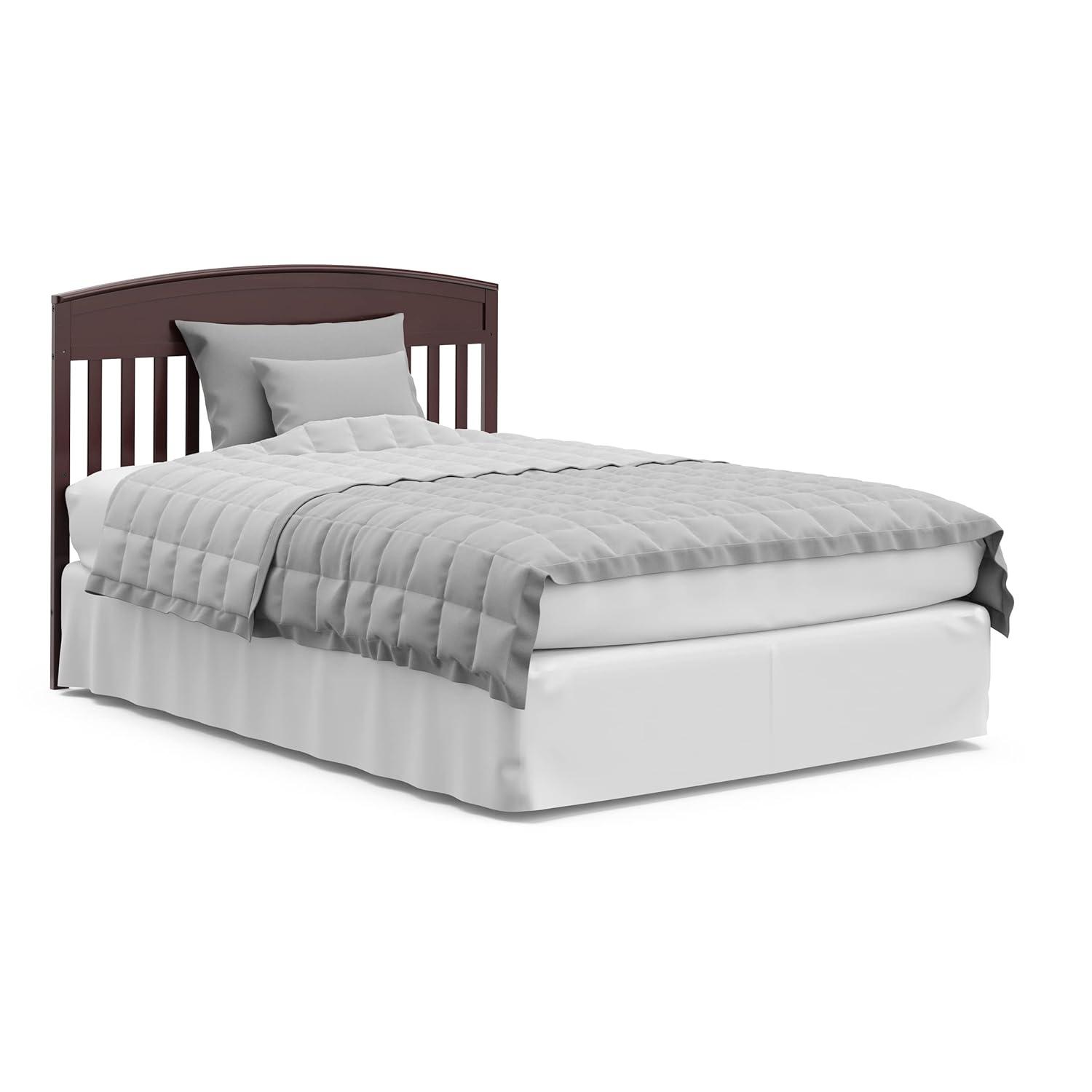 imageGraco Benton 5in1 Convertible Crib White GREENGUARD Gold Certified Converts from Baby Crib to Toddler Bed Daybed and FullSize Bed Fits Standard FullSize Crib MattressEspresso