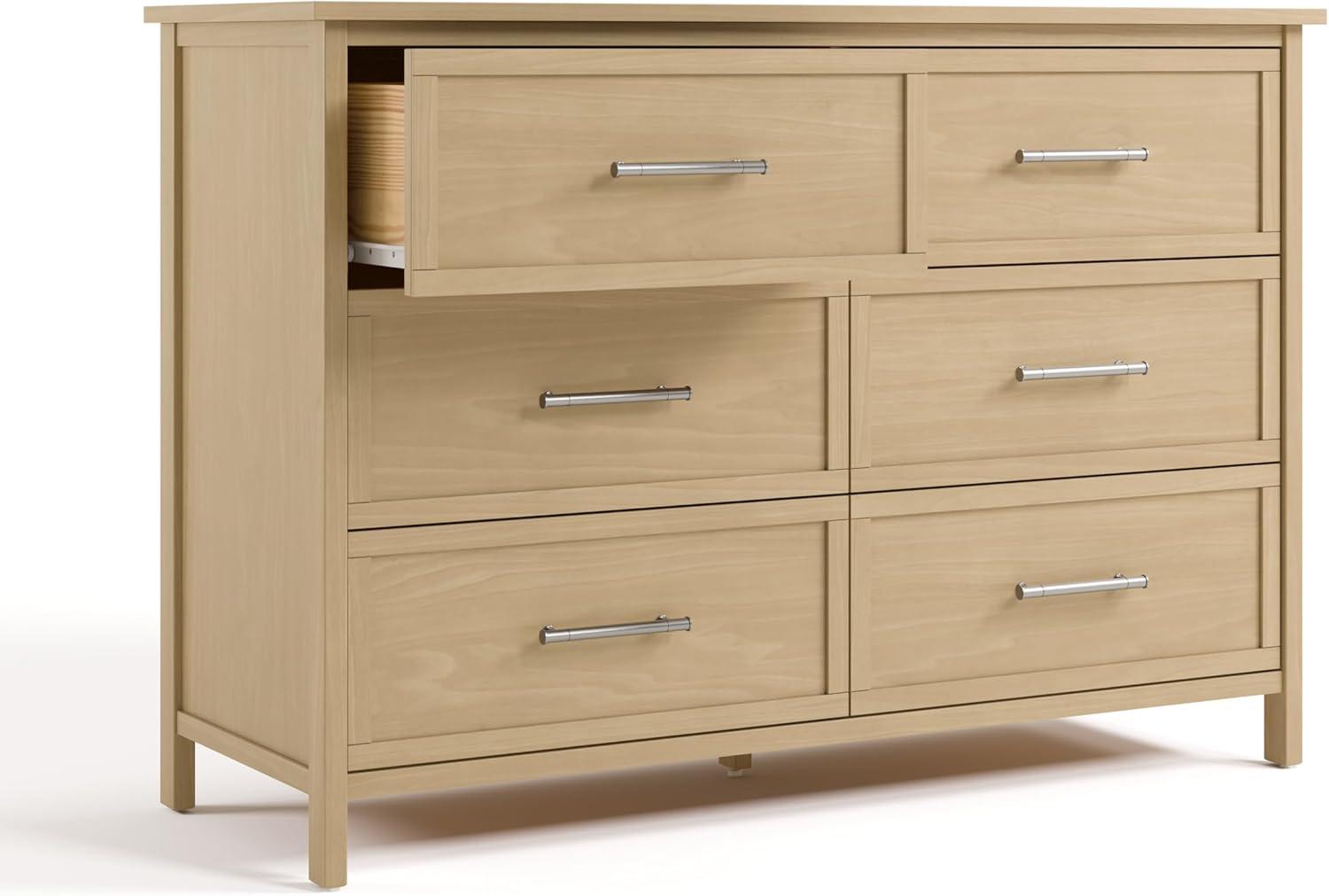 imageGraco Classic 3 Drawer Changing Table Dresser Blush GREENGUARD Gold Certified Baby Dresser with Changing Table Top Includes Interlocking Drawer SystemDriftwood