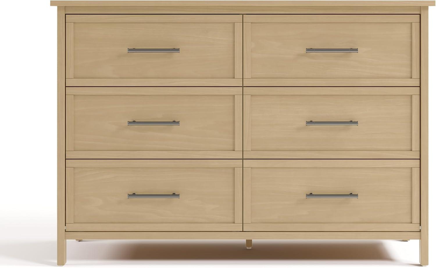 imageGraco Classic 3 Drawer Changing Table Dresser Blush GREENGUARD Gold Certified Baby Dresser with Changing Table Top Includes Interlocking Drawer SystemDriftwood