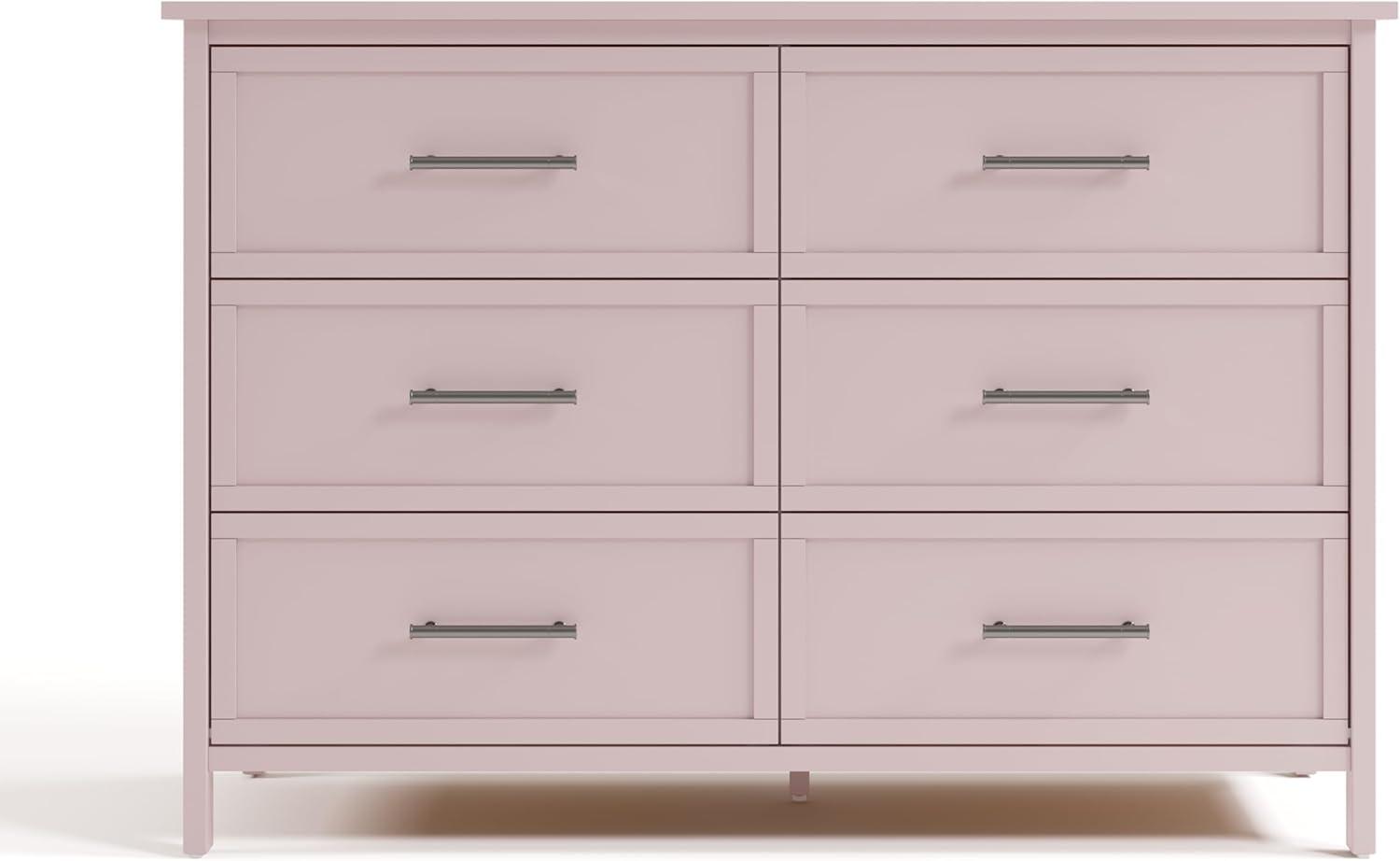 imageGraco Classic 3 Drawer Changing Table Dresser Blush GREENGUARD Gold Certified Baby Dresser with Changing Table Top Includes Interlocking Drawer SystemBlush