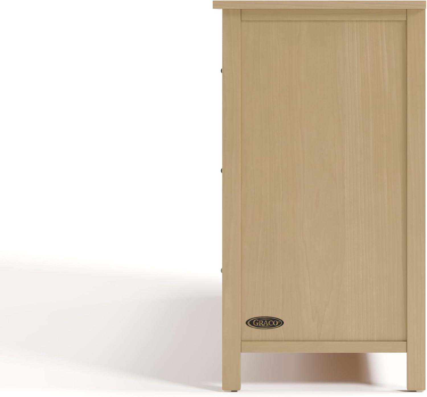 imageGraco Classic 3 Drawer Changing Table Dresser Blush GREENGUARD Gold Certified Baby Dresser with Changing Table Top Includes Interlocking Drawer SystemDriftwood