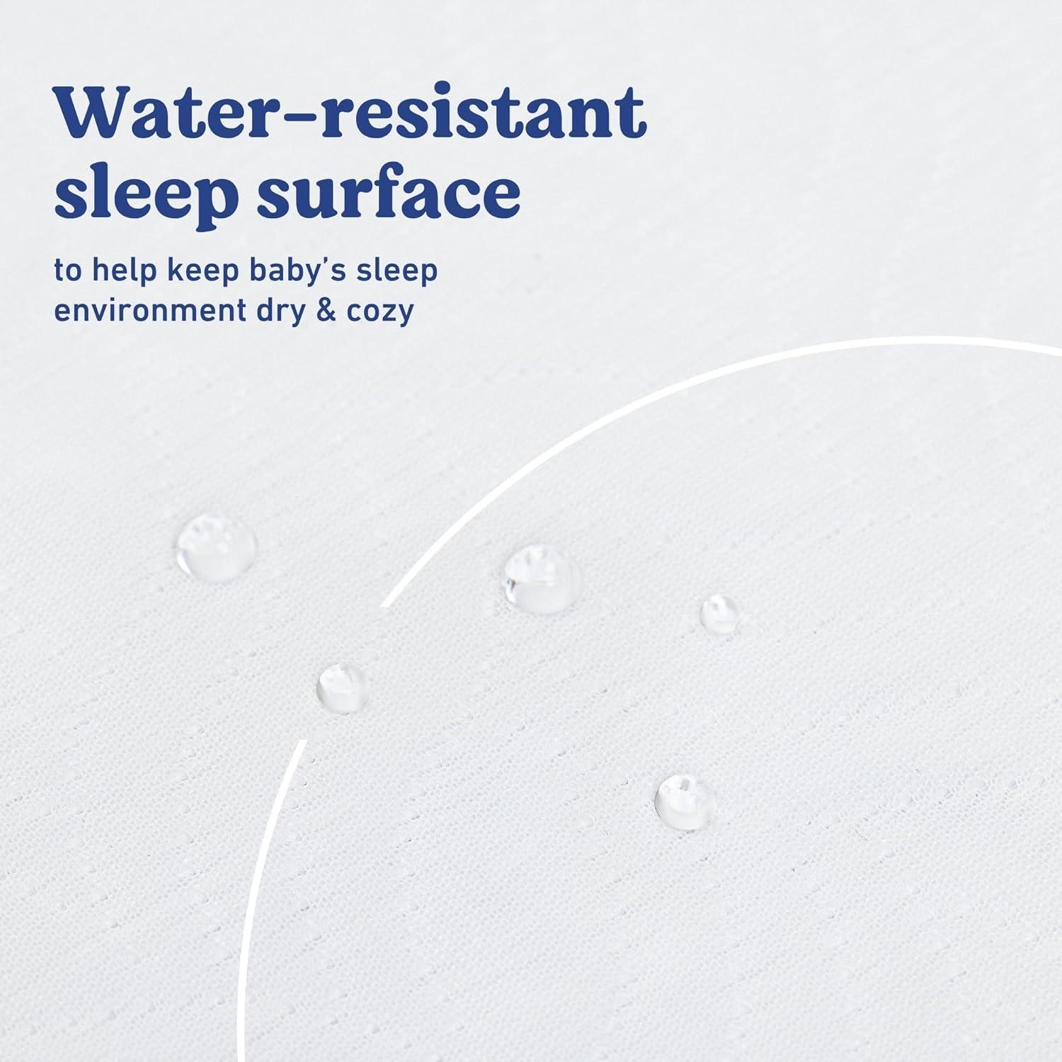 imageGraco Essentials 6Inch Mesh Crib ampamp Toddler Mattress GREENGUARD Gold Certified Mattress for Baby Cribs ampamp Toddler Beds with Soft Mesh MachineWashable WaterResistant Cover Made in The USA6Inch