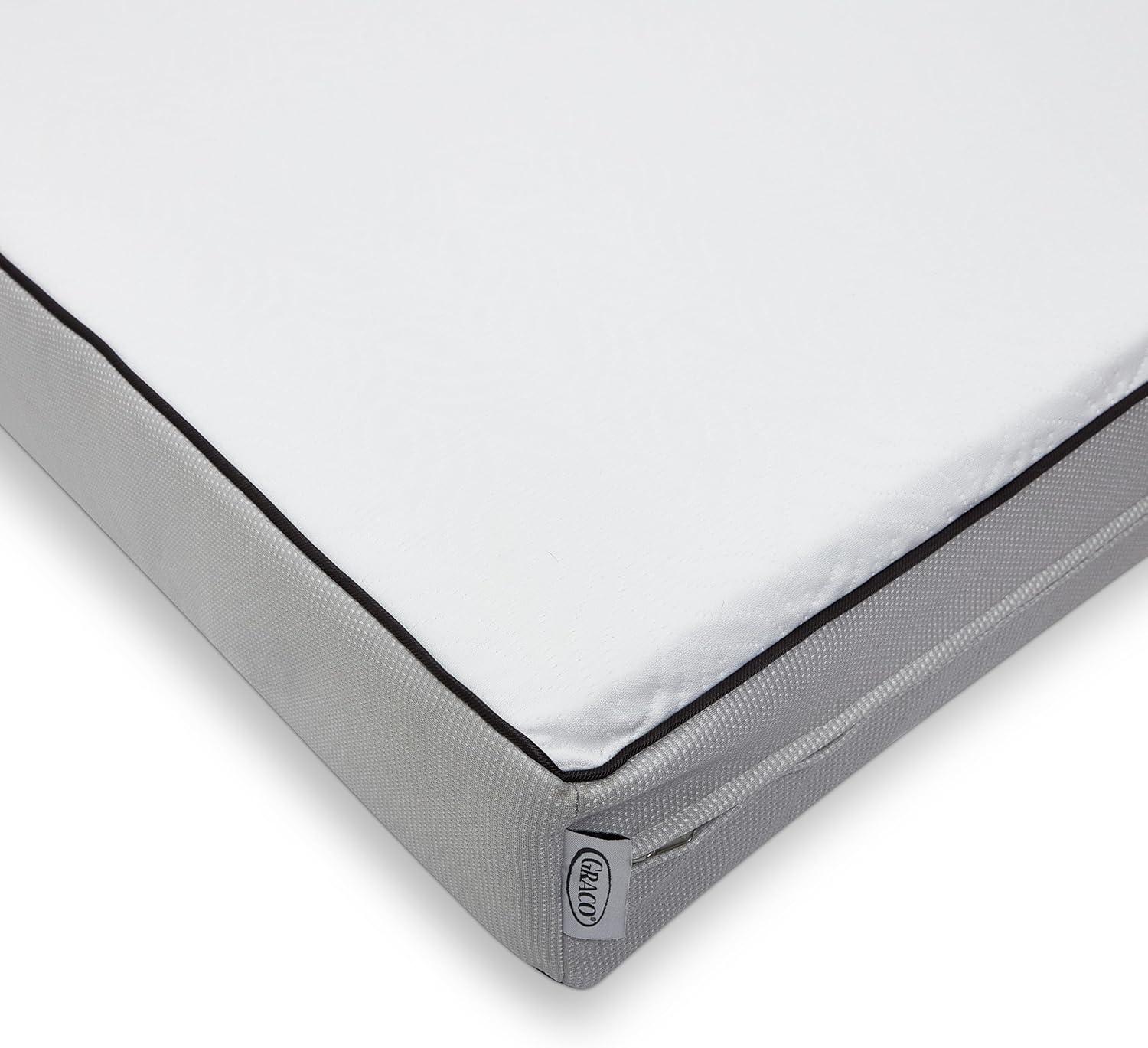 imageGraco Essentials 6Inch Mesh Crib ampamp Toddler Mattress GREENGUARD Gold Certified Mattress for Baby Cribs ampamp Toddler Beds with Soft Mesh MachineWashable WaterResistant Cover Made in The USA6Inch