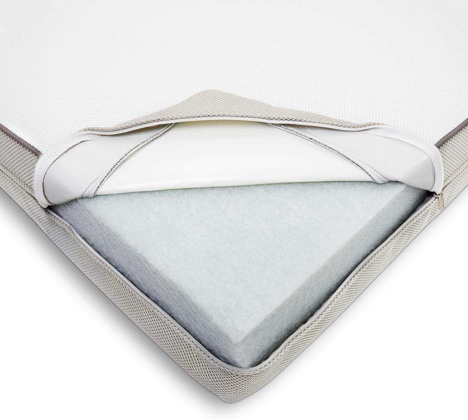 imageGraco Essentials 6Inch Mesh Crib ampamp Toddler Mattress GREENGUARD Gold Certified Mattress for Baby Cribs ampamp Toddler Beds with Soft Mesh MachineWashable WaterResistant Cover Made in The USA6Inch