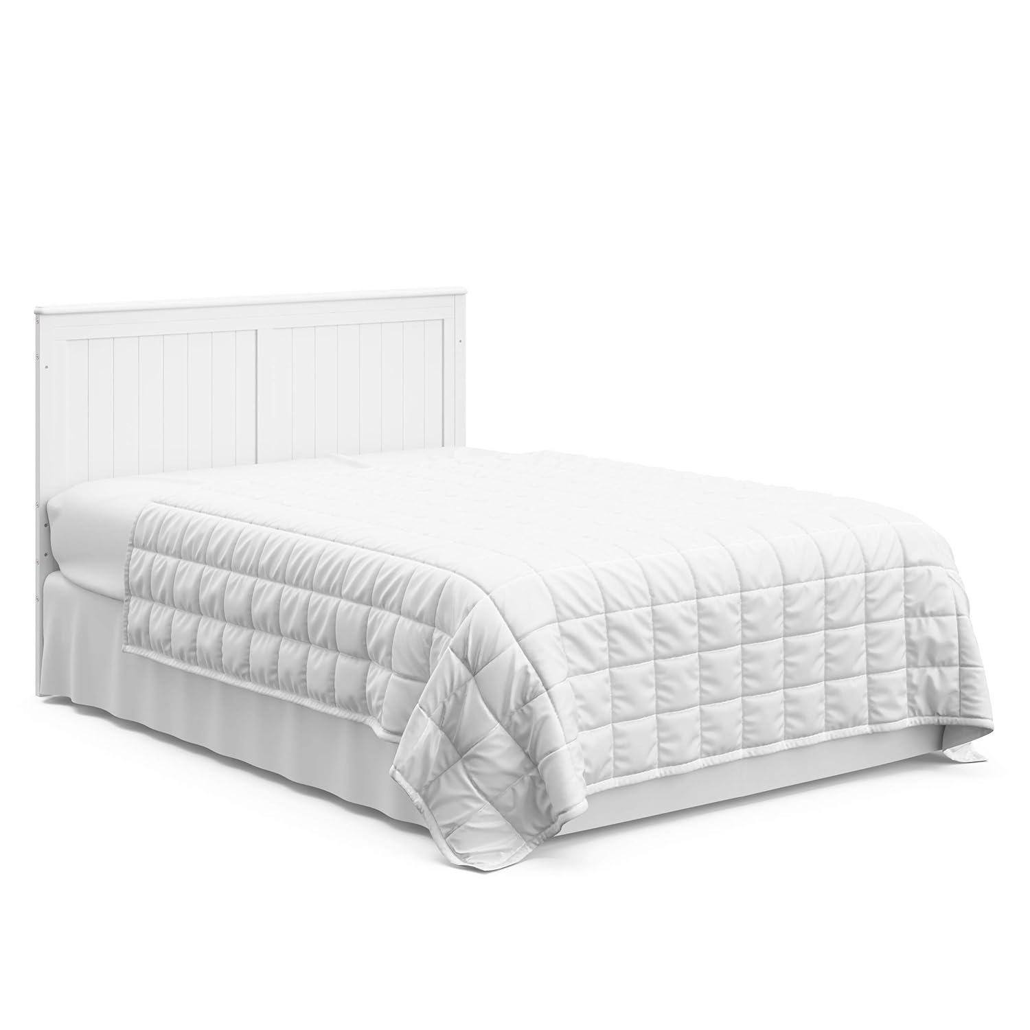 imageGraco Hadley 5in1 Convertible Crib with Drawer White GREENGUARD Gold Certified Crib with Drawer Combo FullSize Nursery Storage Drawer Converts to Toddler Bed DaybedWhite