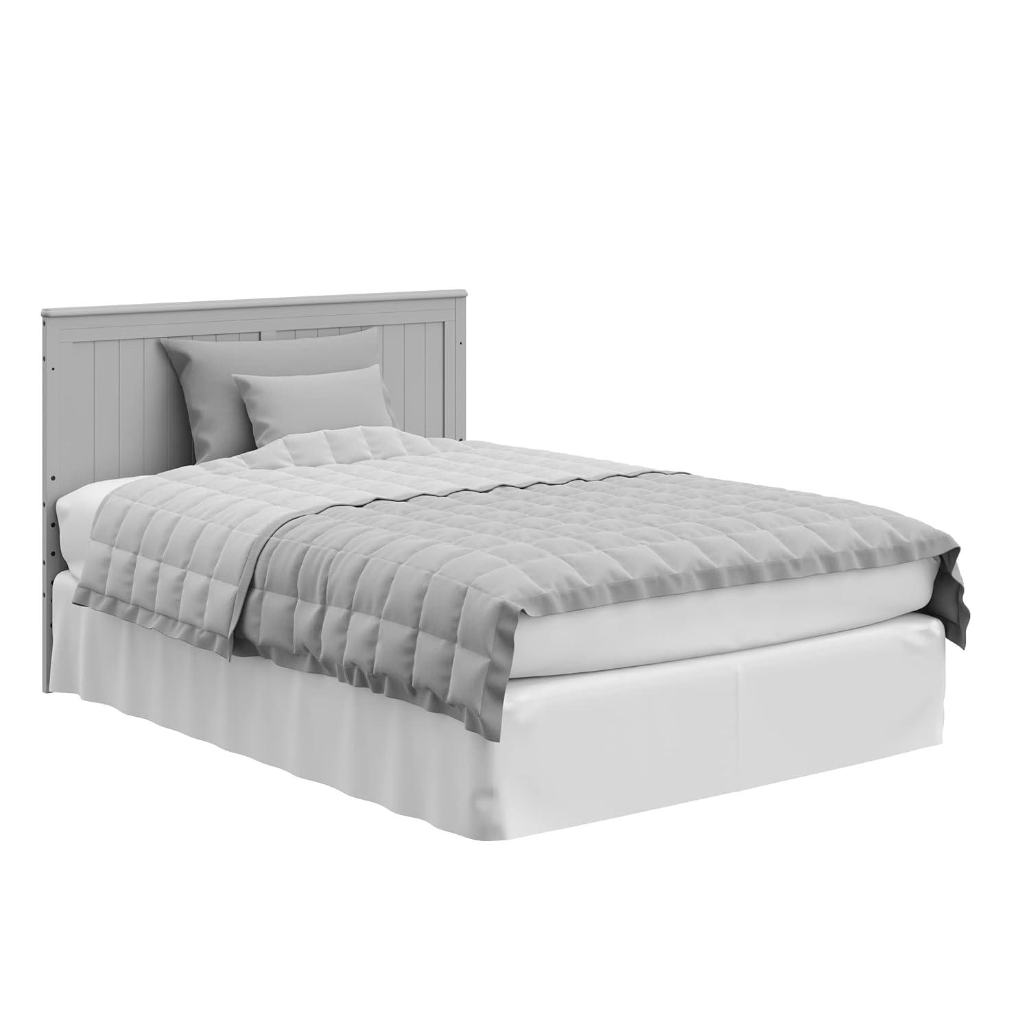 imageGraco Hadley 5in1 Convertible Crib with Drawer White GREENGUARD Gold Certified Crib with Drawer Combo FullSize Nursery Storage Drawer Converts to Toddler Bed DaybedPebble Gray