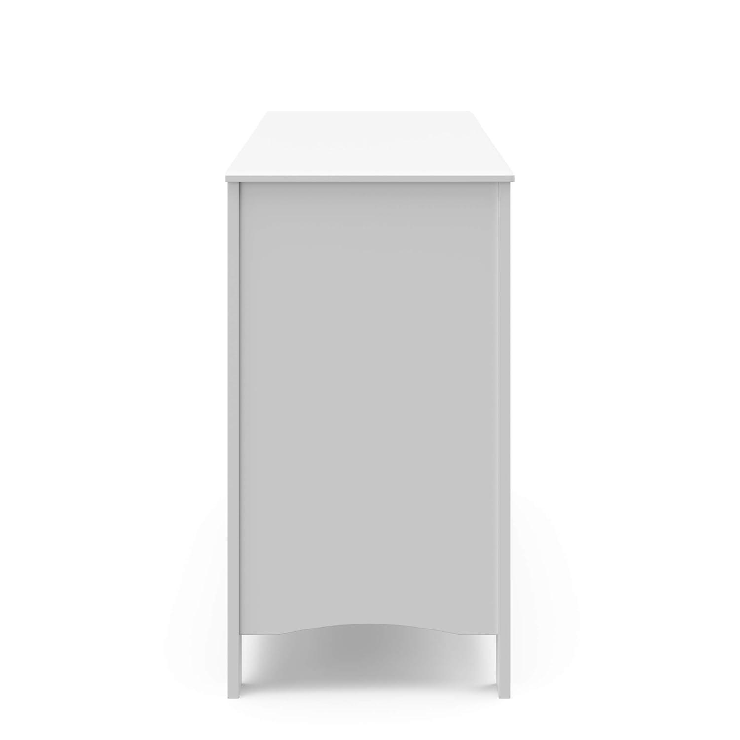 imageGraco Noah 3 Drawer Changing Table Dresser White GREENGUARD Gold Certified Baby Dresser with Changing Table Top Includes Interlocking Drawer SystemWhite