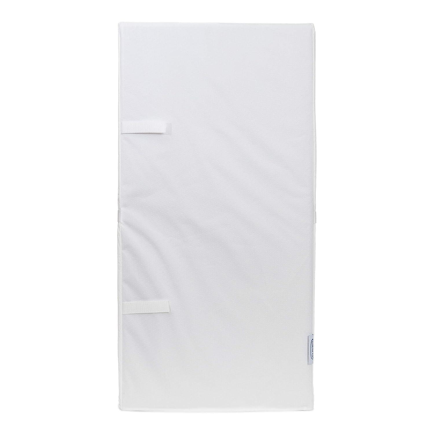 imageGraco Premium Contoured Changing Pad GREENGUARD Gold Certified WaterResistant UltraSoft Buckle Cover Contoured Baby Changing Pad Fits Most StandardSize Changing Toppers NonSkid BottomChanging Pad