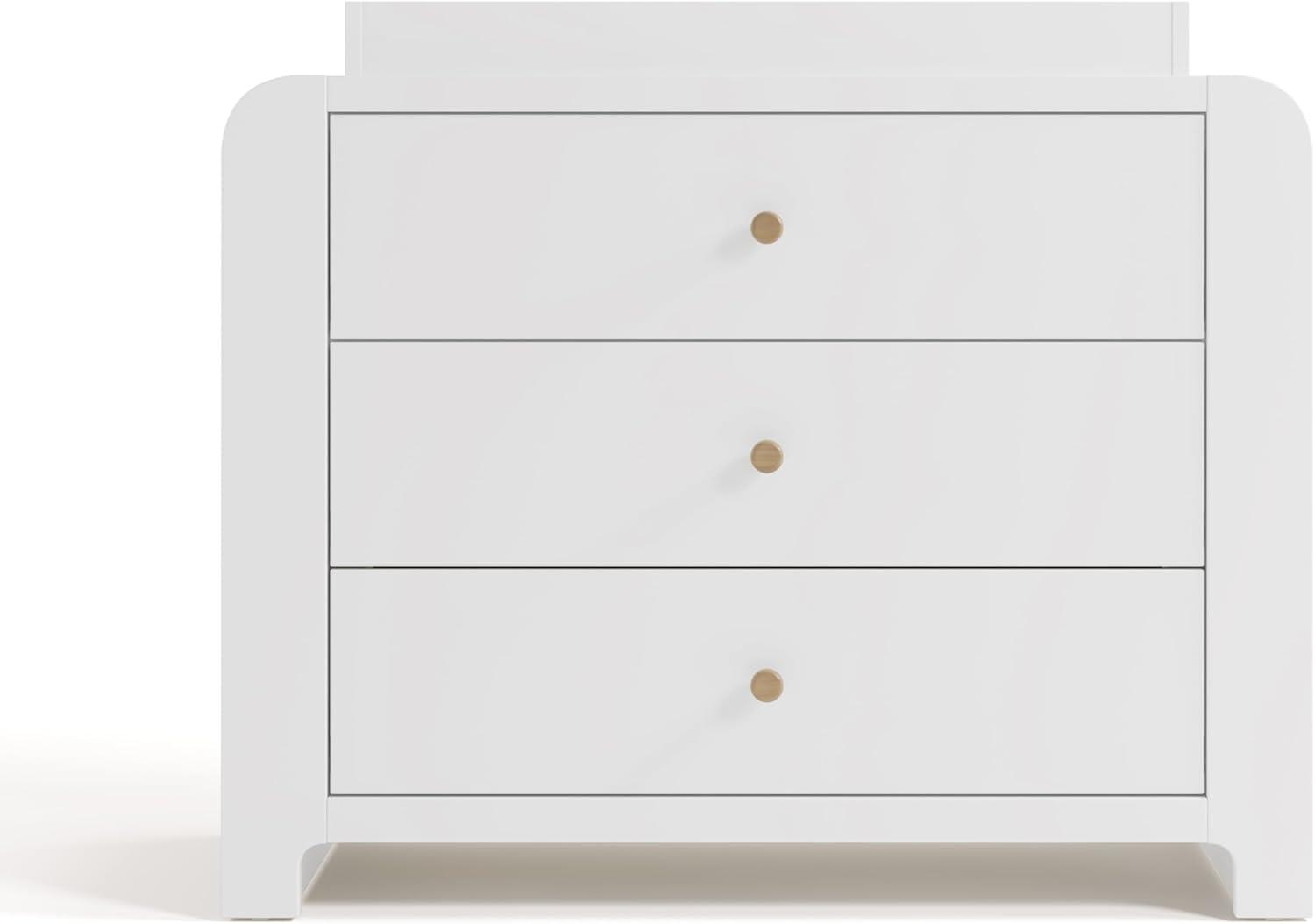 imageGraco ReadwithMe 6 Drawer Dresser with Bookshelves White with Driftwood GREENGUARD Gold Certified Storage for Baby and Kids Room Interlocking Drawer SystemWhite With Driftwood