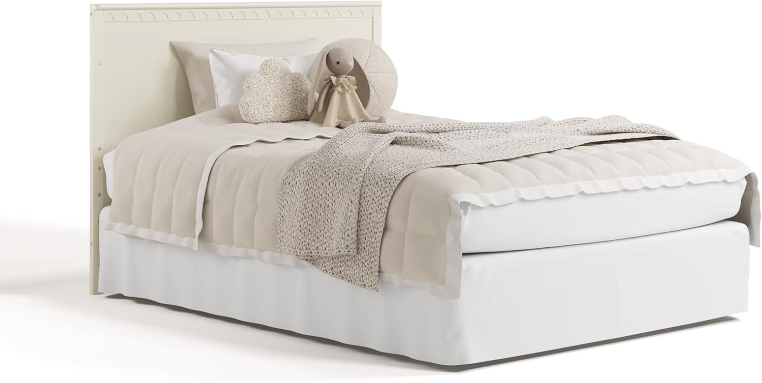 imageGraco Sasha 5in1 Convertible Crib with Drawer White GREENGUARD Gold Certified Wood Crib Converts to Toddler Bed Daybed FullSize Bed Stylish Classic DesignFroasted Oat