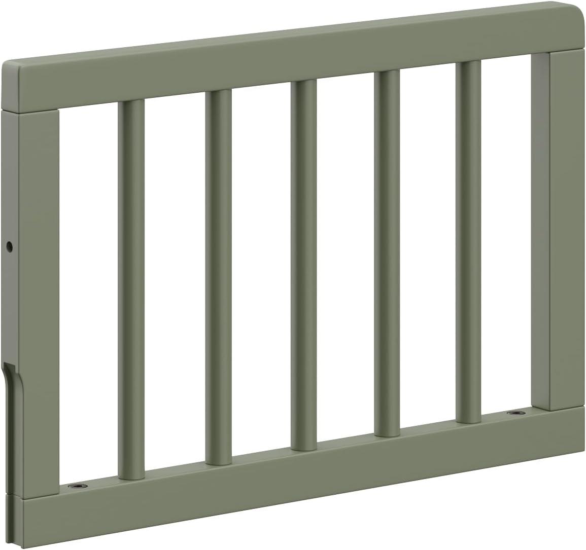 imageGraco Toddler Safety GuardrailDowels White GREENGUARD Gold Certified Safety Guardrail for Convertible Crib Conversion to Toddler Bed NonToxic FinishOlive