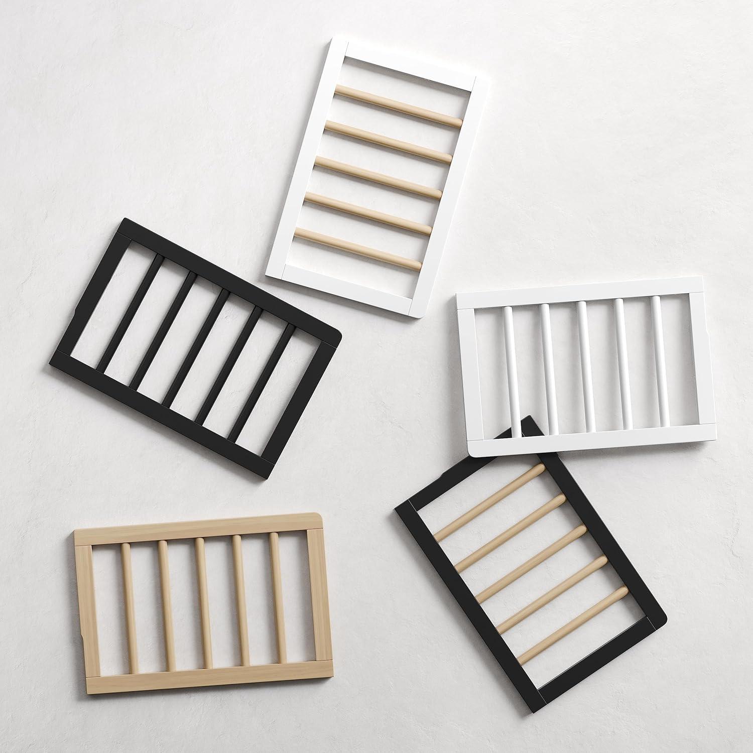 imageGraco Toddler Safety GuardrailDowels White GREENGUARD Gold Certified Safety Guardrail for Convertible Crib Conversion to Toddler Bed NonToxic FinishWhite