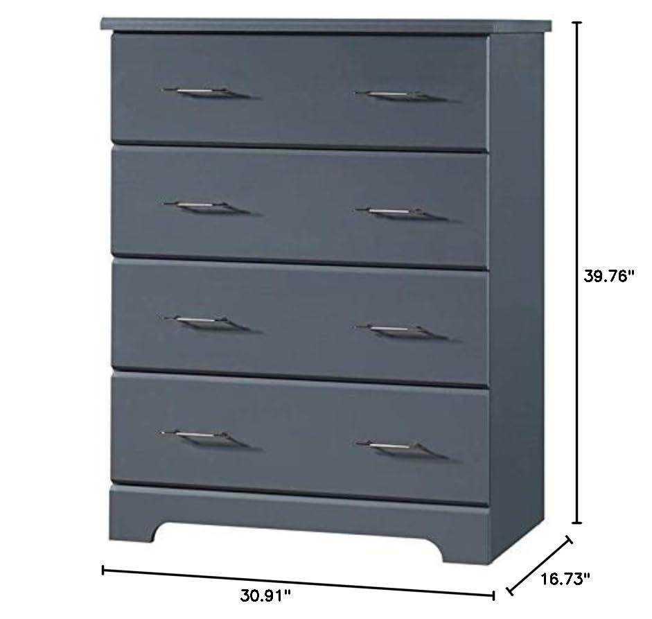 imageStorkcraft Brookside 6Drawer Dresser White GREENGUARD Gold Certified White Dresser for Bedroom Kids ampamp Nursery Storage Chest Safety Interlocking Drawers PreInstalled Tracks Kids ChestGrey