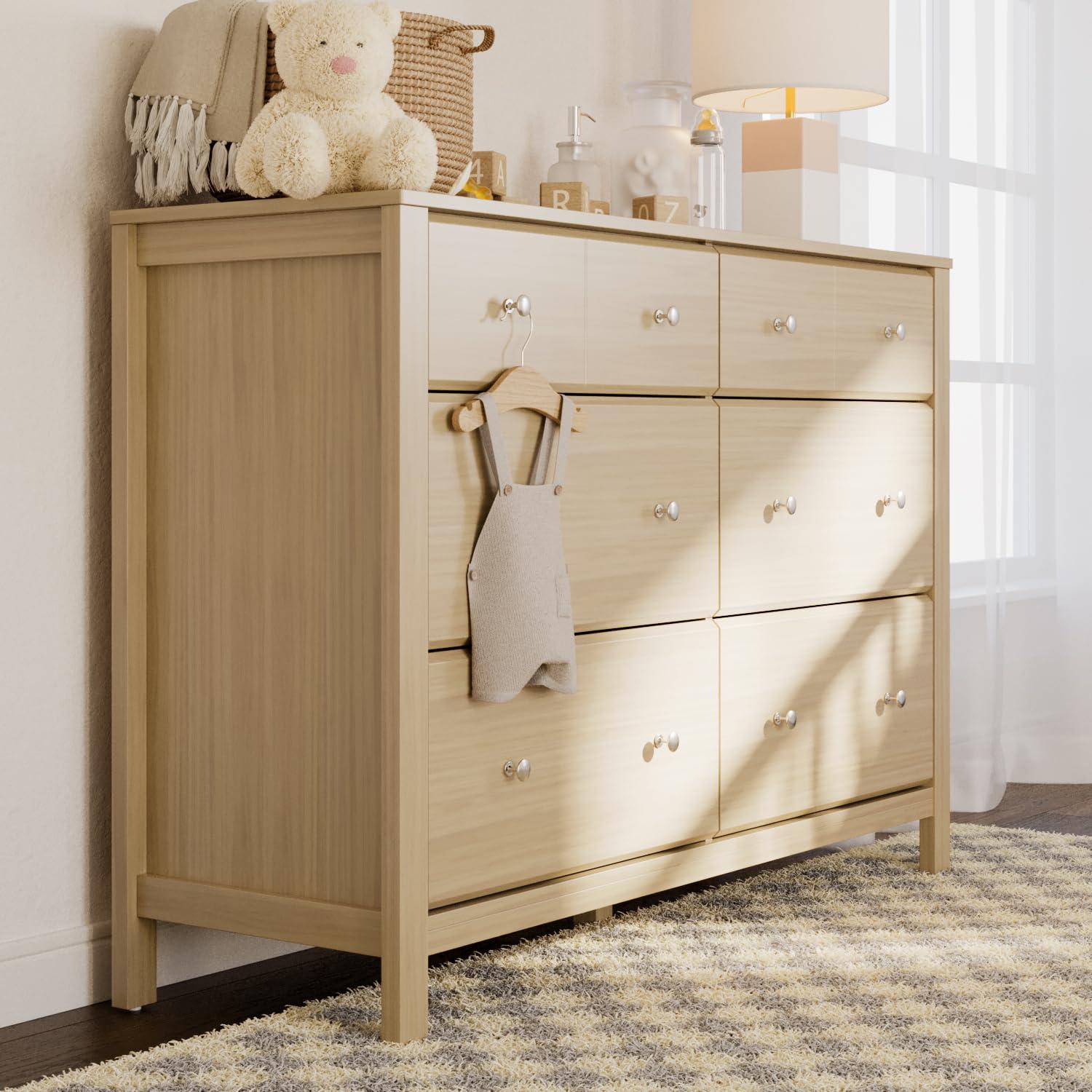 imageStorkcraft Horizon 3 Drawer Chest with Changing Topper White GREENGUARD Gold Certified Includes Removable Changing Table Topper Chest of Drawers for Nursery ampamp Kids BedroomDriftwood