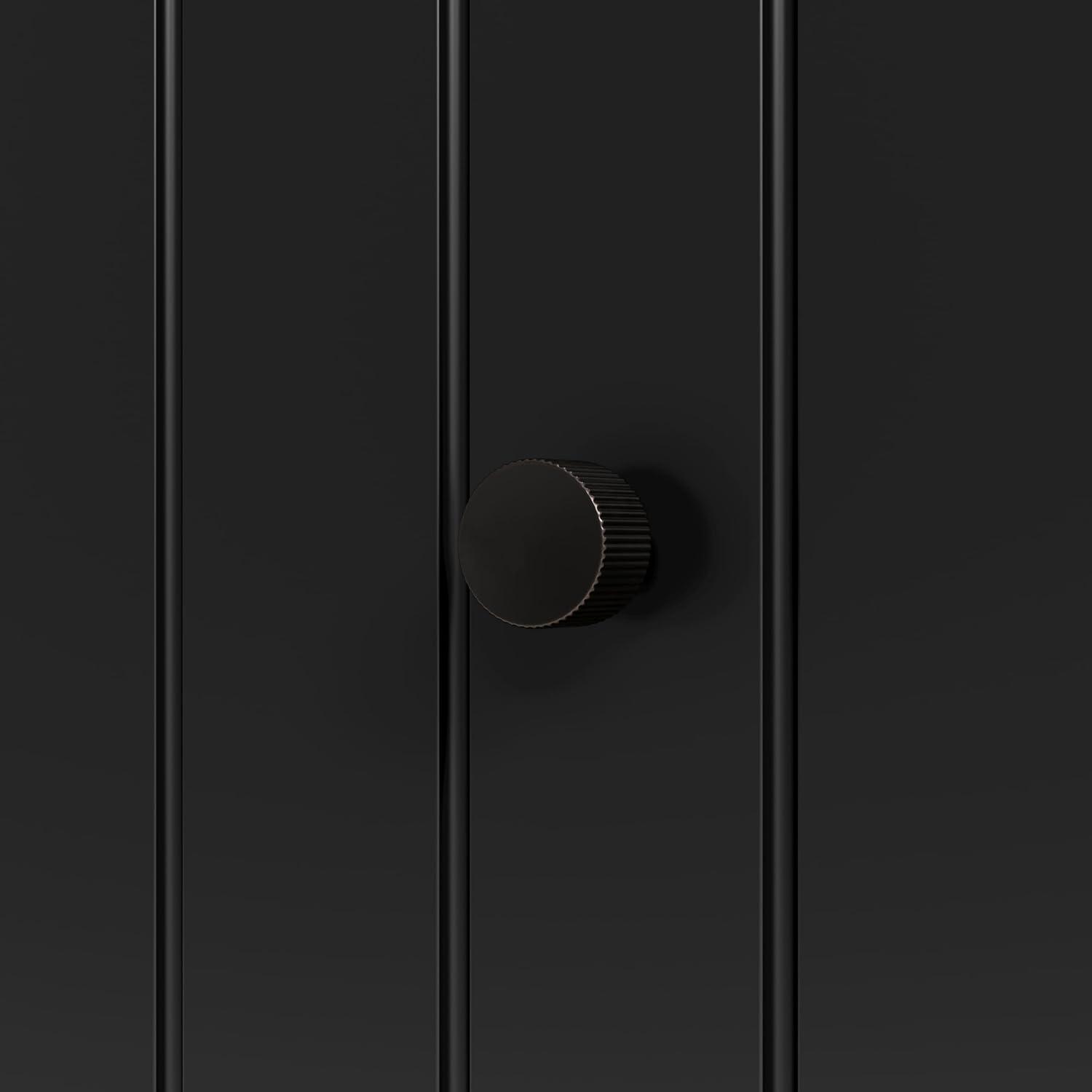 imageStorkcraft Kyoto 3 Drawer Chest with Topper Frosted Oat GREENGUARD Gold Certified Nursery ampamp Kids Bedroom Wood Chest Interlocking Drawer System and Easy Assembly with PreInstalled TracksBlack