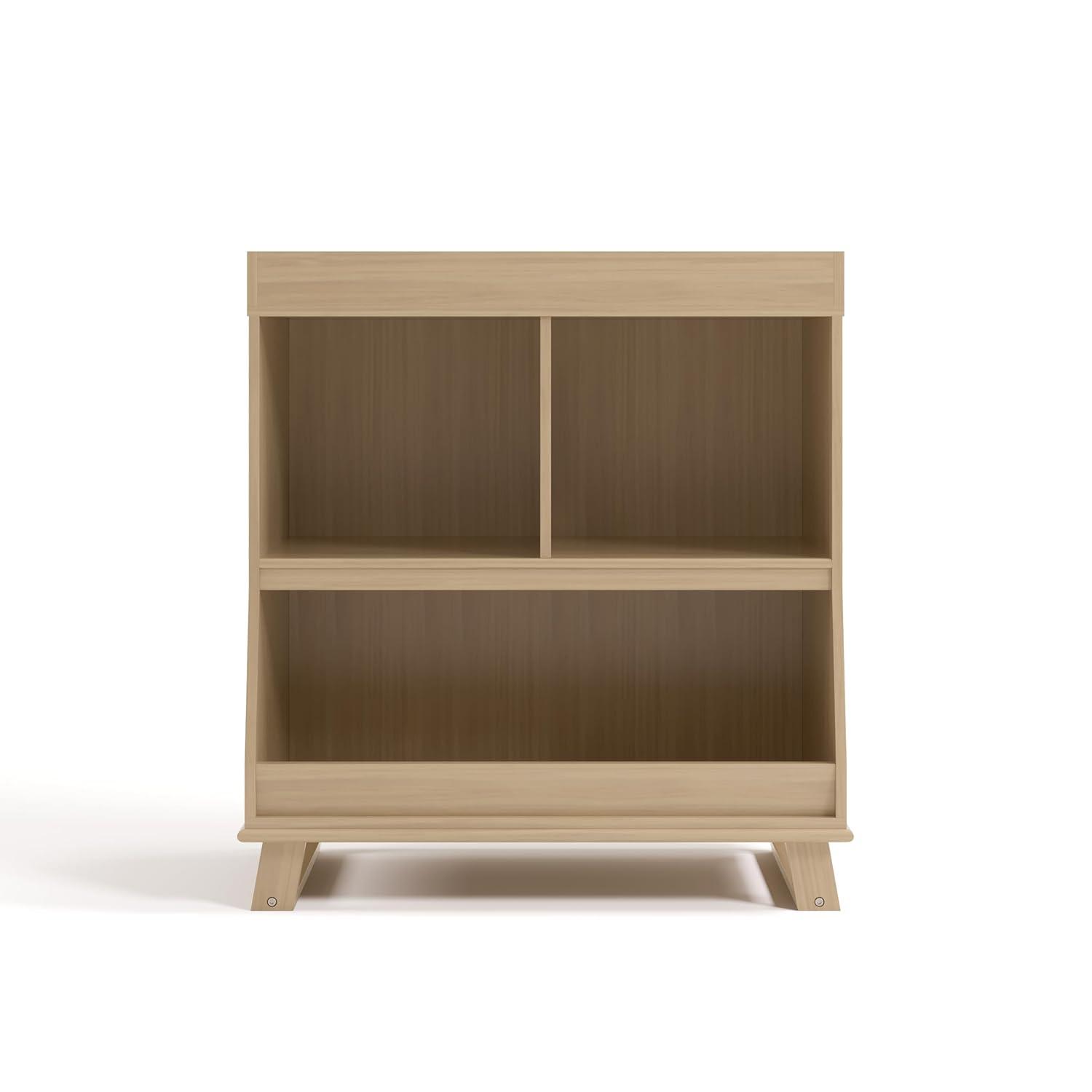 imageStorkcraft Modern Nursery Changing Table Dresser White with White GREENGUARD Gold Certified Dresser for Nursery Changing Table With DrawersDriftwood