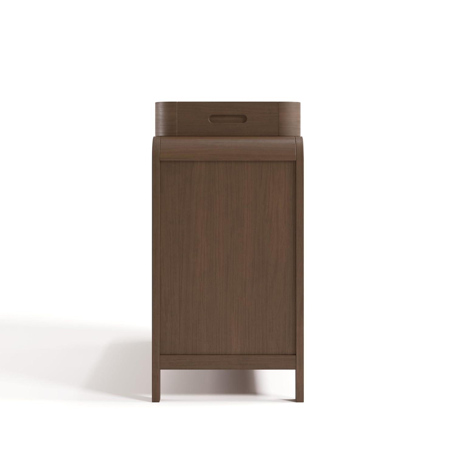 imageStorkcraft Santos Changing Table Olive GREENGUARD Gold Certified Baby Changing Table Solid Wood Changing Table for Baby Removable Changing Topper Fits StandardSize Changing PadHazelnut