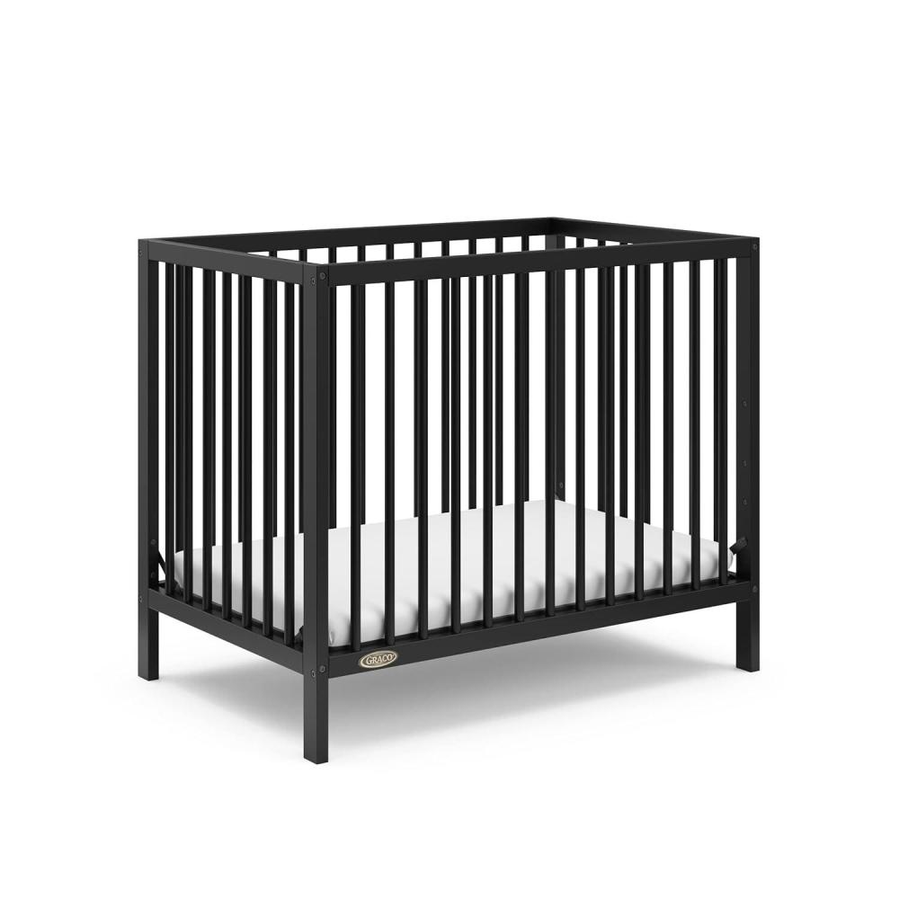 imageGraco Teddi 5in1 Convertible Crib ampamp Changer with Drawer Olive GREENGUARD Gold Certified Baby Crib Crafted from Wood Converts to Toddler Bed Daybed and FullSize BedBlack