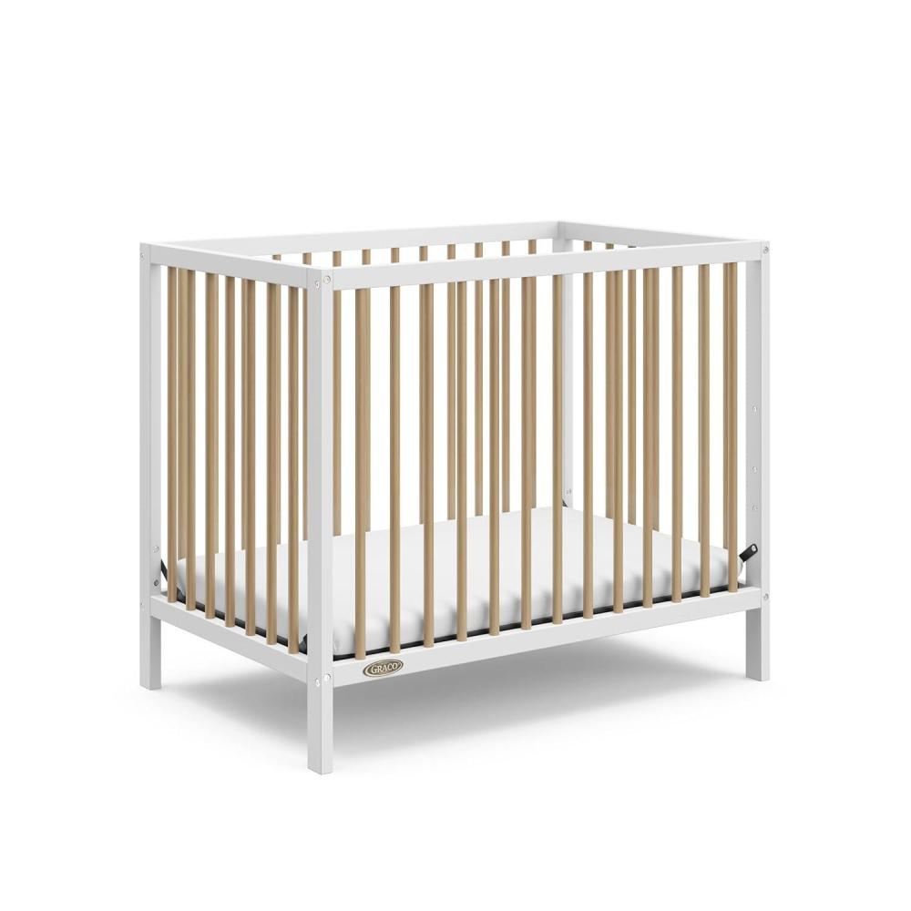 imageGraco Teddi 5in1 Convertible Crib ampamp Changer with Drawer Olive GREENGUARD Gold Certified Baby Crib Crafted from Wood Converts to Toddler Bed Daybed and FullSize BedWhiteDriftwood