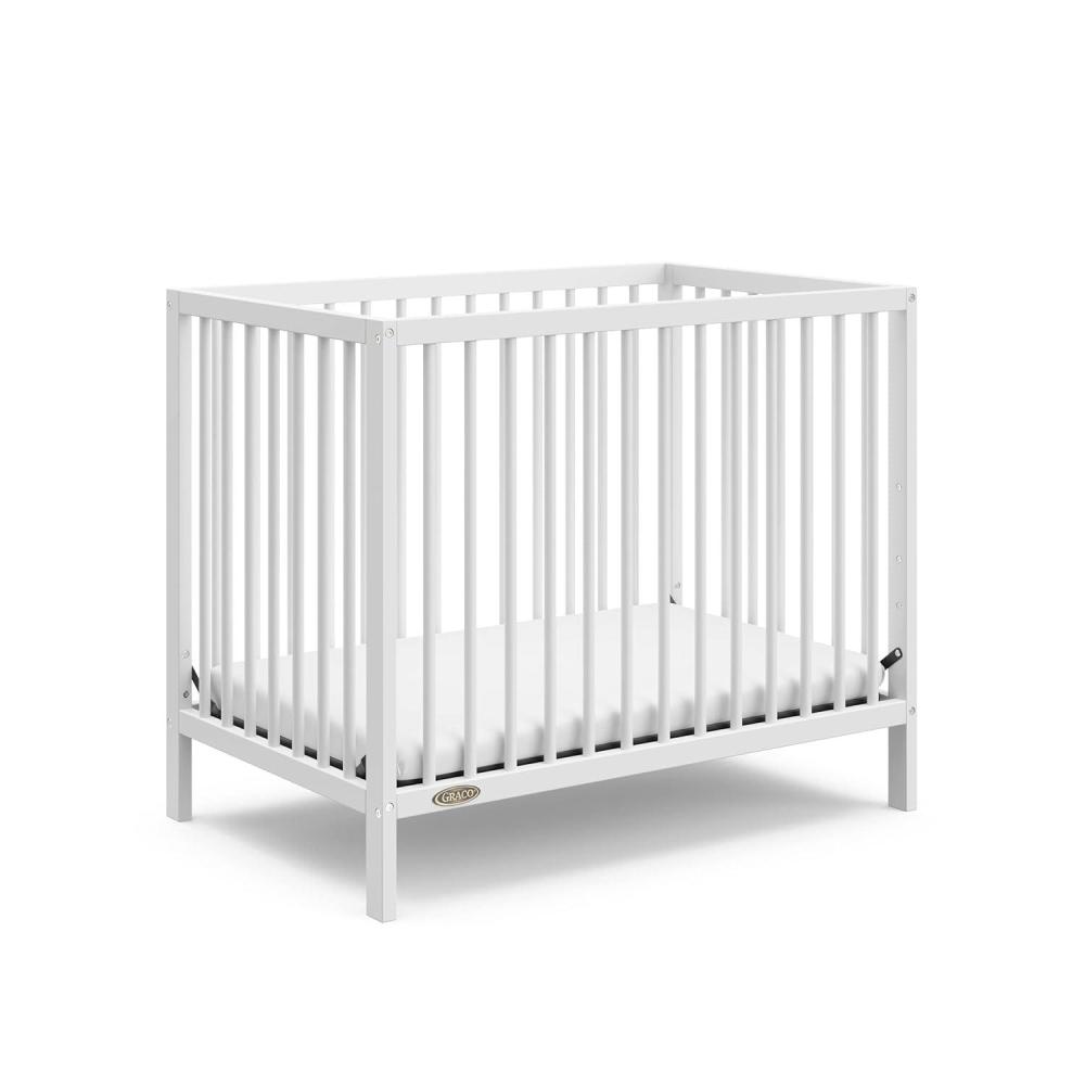 imageGraco Teddi 5in1 Convertible Crib ampamp Changer with Drawer Olive GREENGUARD Gold Certified Baby Crib Crafted from Wood Converts to Toddler Bed Daybed and FullSize BedWhite