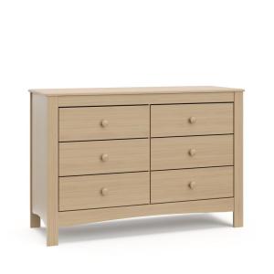 Graco Noah 3 Drawer Changing Table Dresser (White) – GREENGUARD Gold Certified Baby Dresser with Changing Table Top, Includes Interlocking Drawer System(Driftwood)