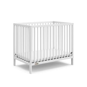 Graco Teddi 5-in-1 Convertible Crib & Changer with Drawer (Olive) – GREENGUARD Gold Certified Baby Crib Crafted from Wood, Converts to Toddler Bed, Daybed, and Full-Size Bed(White)