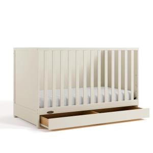 Graco Theo 3-in-1 Convertible Baby Crib (White) – GREENGUARD Gold Certified, Converts to Toddler Bed & Daybed, Fits Standard Full-Size Baby Crib Mattress, 4 Adjustable Mattress Heights(Frosted Oat)
