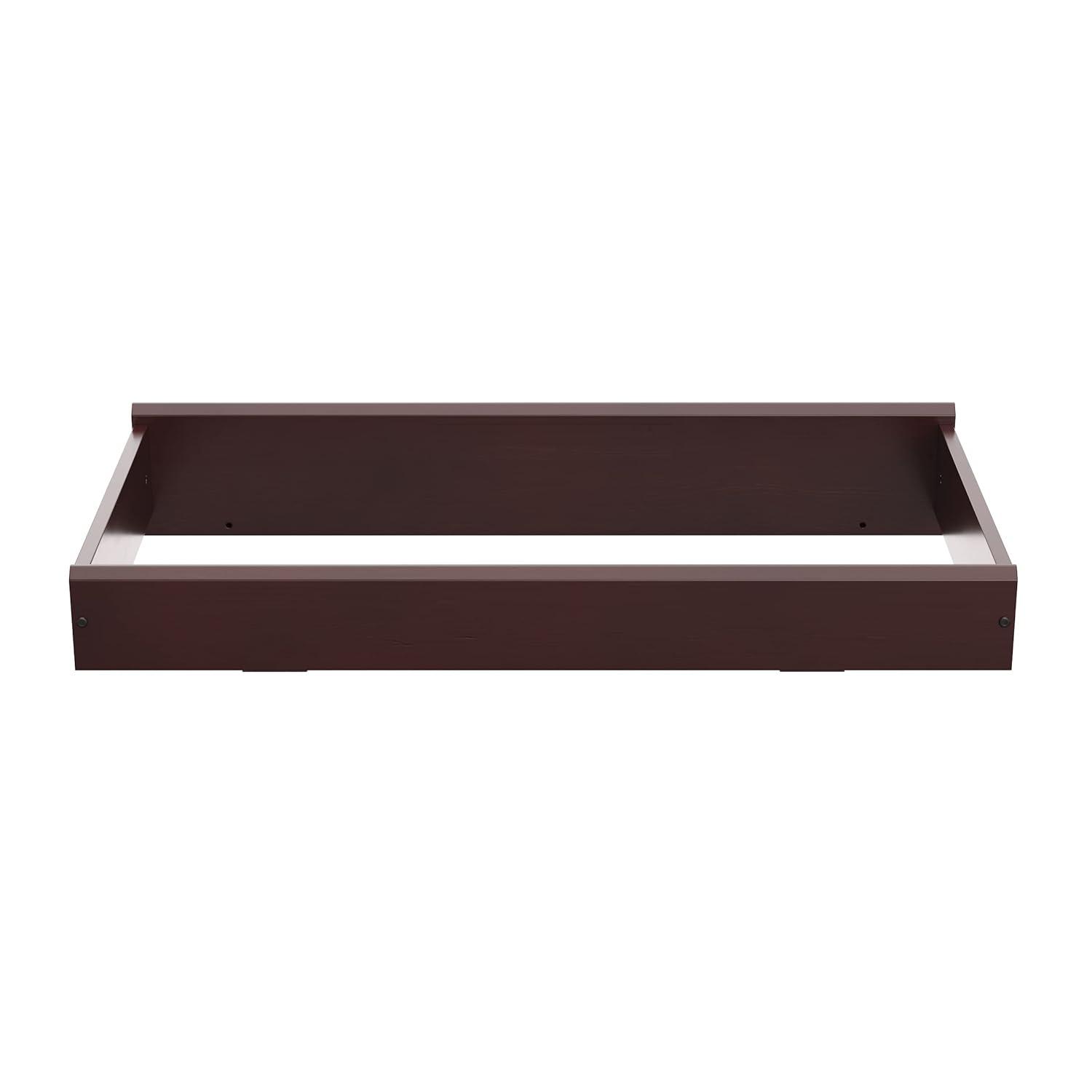 imageStorkcraft Nest Changing Topper with Nest 4Sided Contoured Changing Pad Included WhiteEspresso