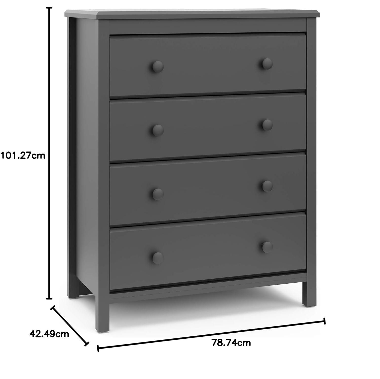 imageStorkcraft Alpine 6Drawer Dresser Driftwood  GREENGUARD Gold Certified Brown Dresser for Bedroom Kids ampamp Nursery Storage Drawers Safety Interlocking Drawers PreInstalled Tracks Kids BedroomGrey