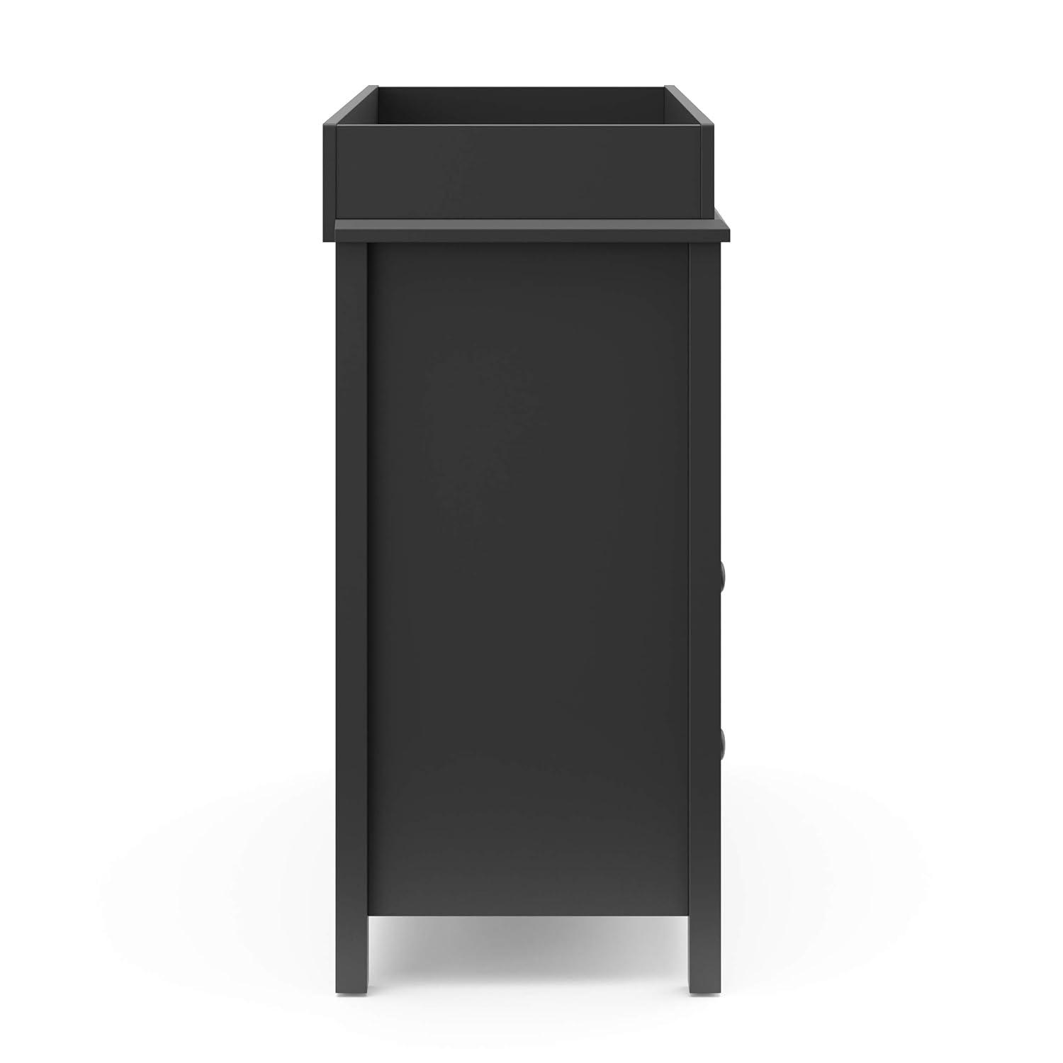 imageStorkcraft Alpine 6Drawer Dresser Driftwood  GREENGUARD Gold Certified Brown Dresser for Bedroom Kids ampamp Nursery Storage Drawers Safety Interlocking Drawers PreInstalled Tracks Kids BedroomGrey