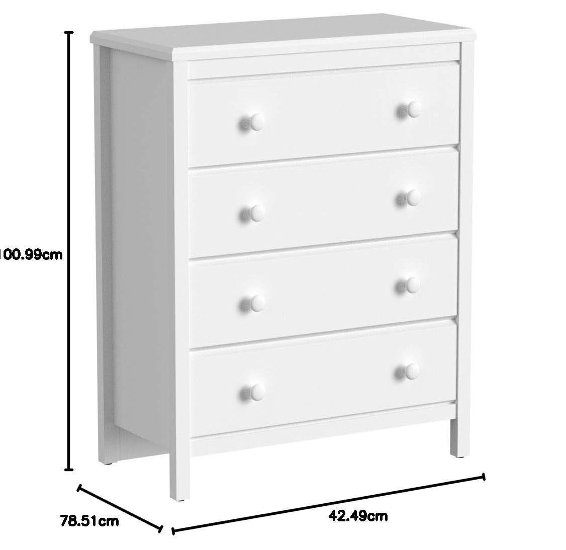 imageStorkcraft Alpine 6Drawer Dresser Driftwood GREENGUARD Gold Certified Brown Dresser for Bedroom Kids ampamp Nursery Storage Drawers Safety Interlocking Drawers PreInstalled Tracks Kids BedroomWhite